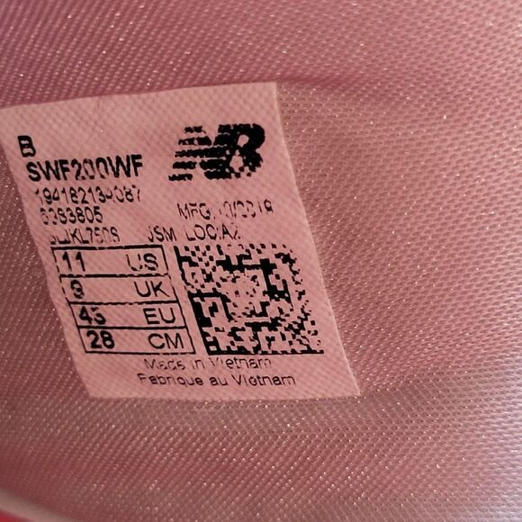 New Balance Women's 200 V1 Slide Sandal, Floral/White Size 11 - Picture 10 of 11